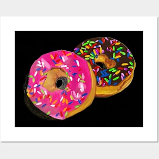 Yummy Doughnuts Posters and Art